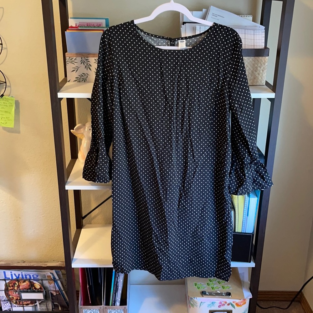 Old Navy Sheath Dress with Ruffled Bell Sleeve